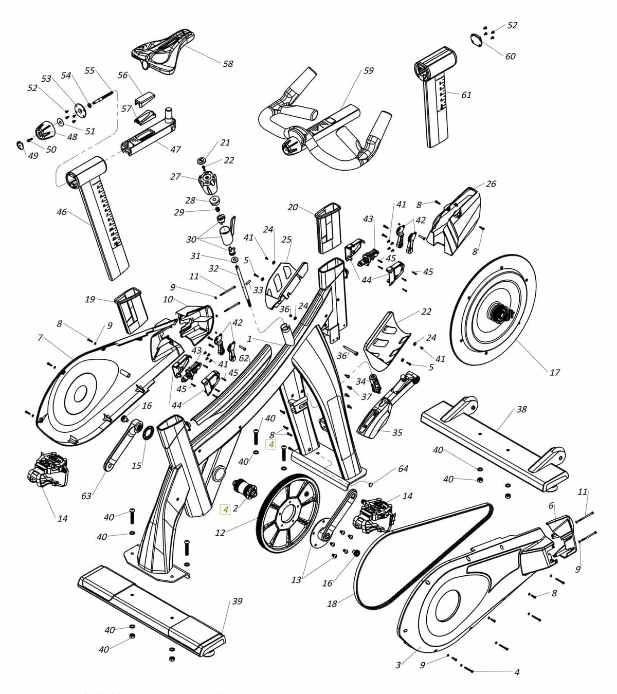 Stages crank Bolt