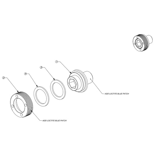 Stages crank Bolt
